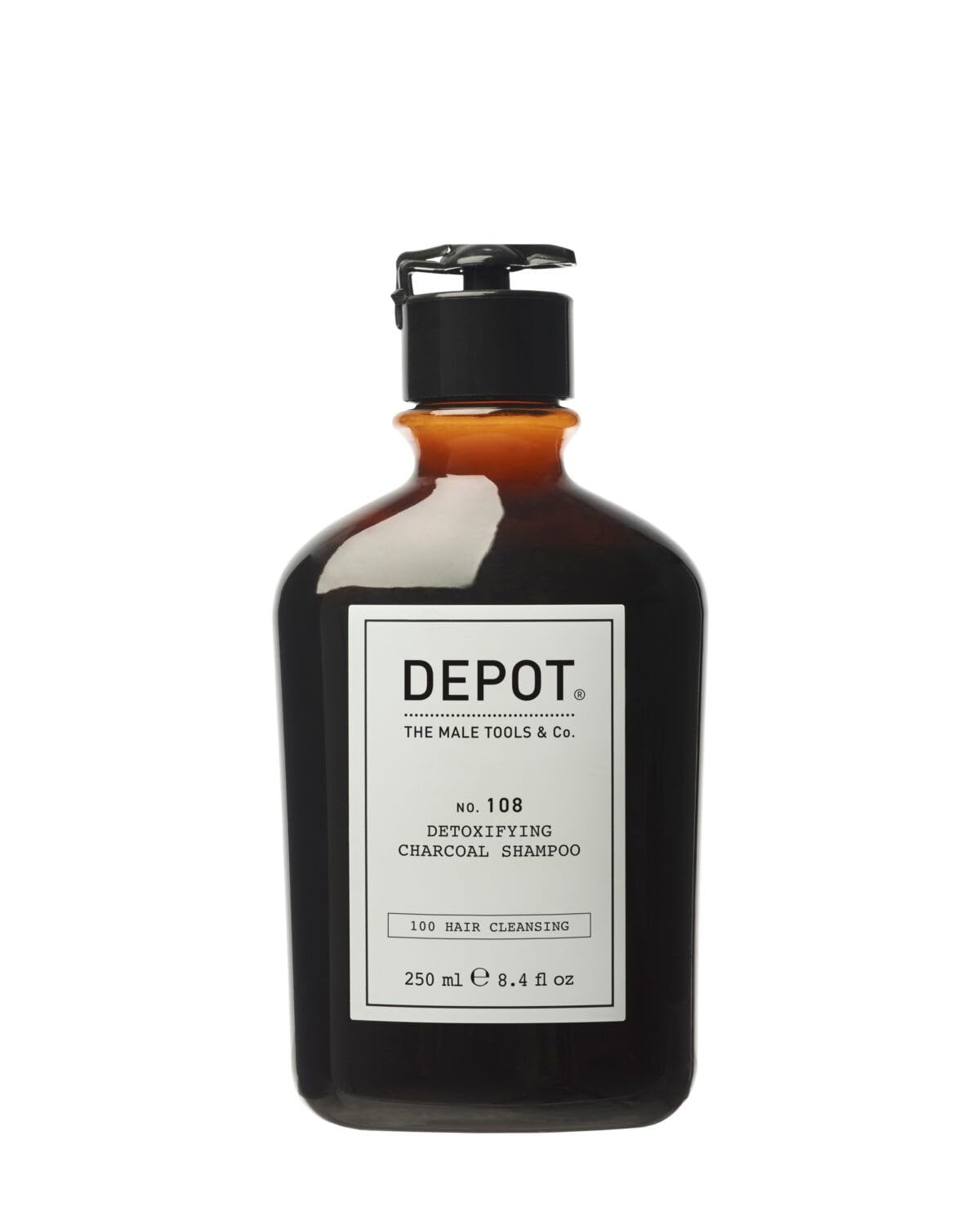 Depot NO. 108 Detoxifying Charcoal Shampoo 250ml