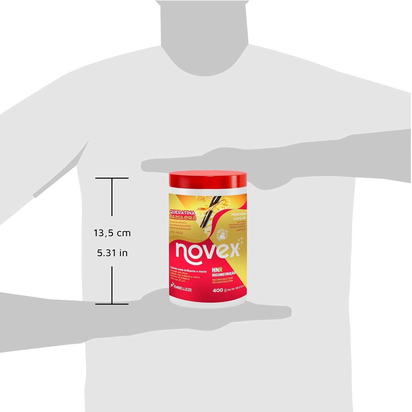 Novex Brazilian Keratin Maska 400g