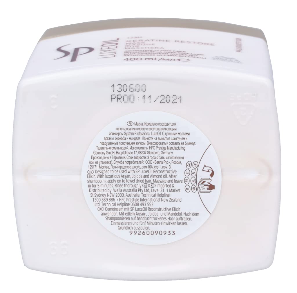 SP Luxe Oil Keratin Restore Maska 400ml
