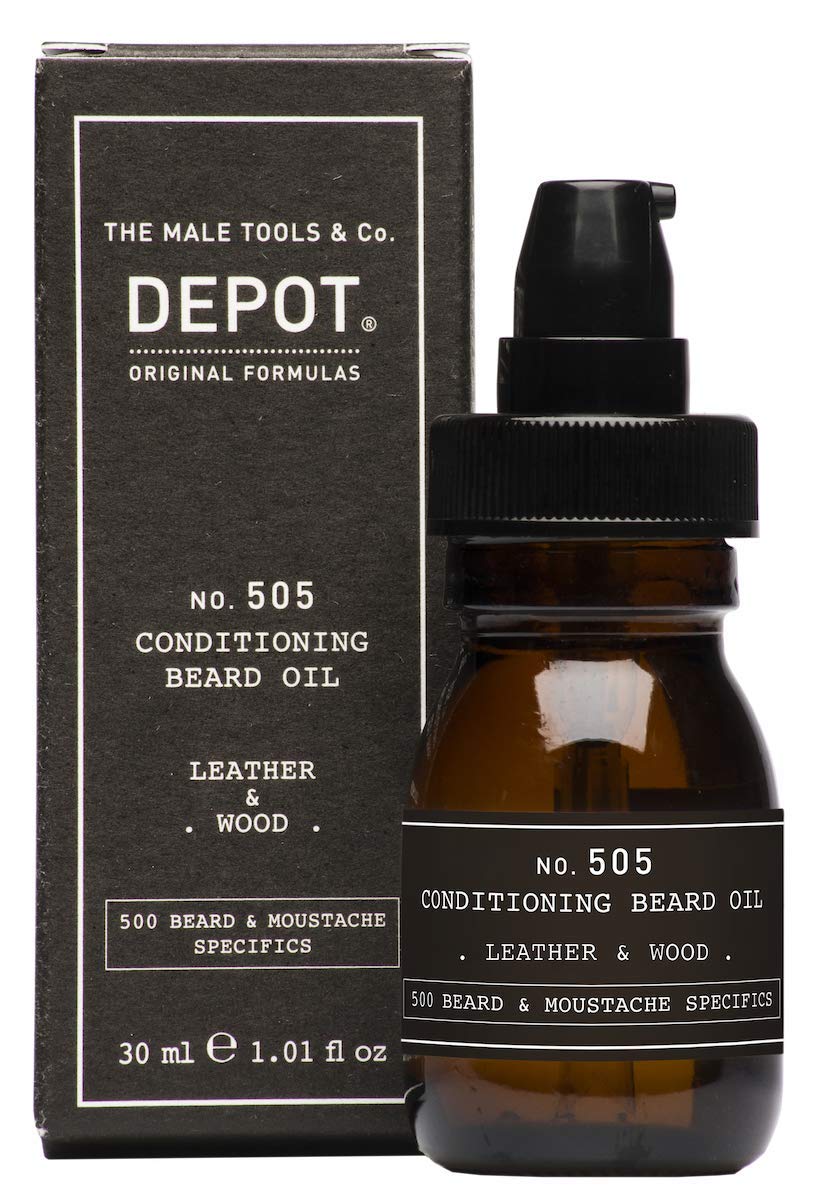 Depot NO. 505 Olejek do Brody Leather & Wood 30ml
