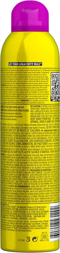 TIGI BH Oh Bee Hive Matte Dry Shampoo 238ml