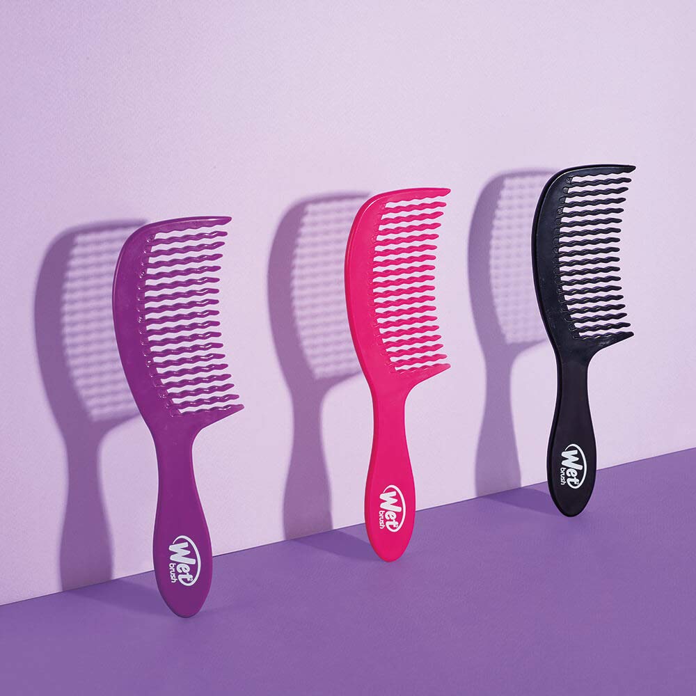 Wet Brush Detangling Comb Pink