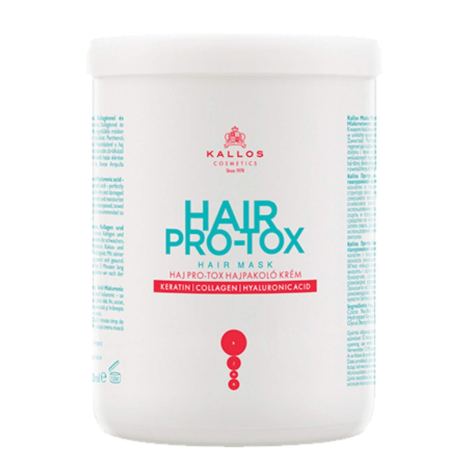 Kallos Hair Pro-Tox Mask 1000ml
