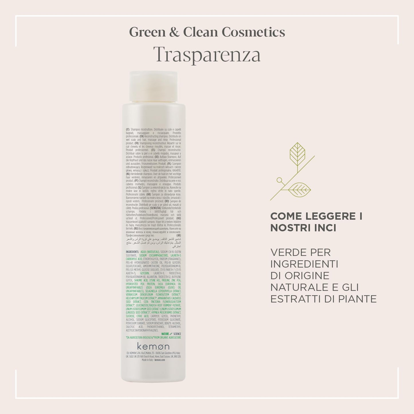 Kemon Actyva Nuova Fibra Shampoo 250ml