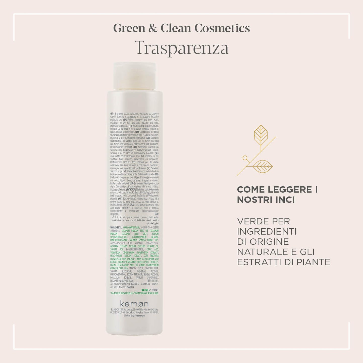 Kemon Actyva Bellessere Shampoo 250ml