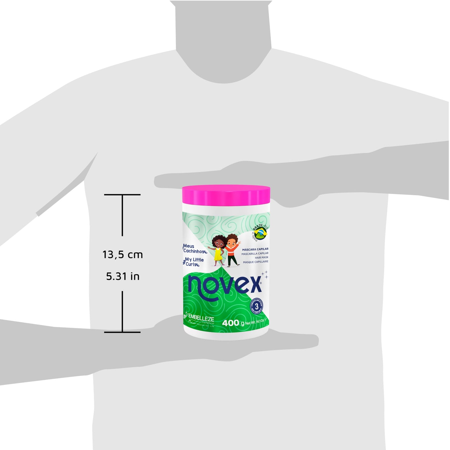 Novex My Little Curls Maska 400g
