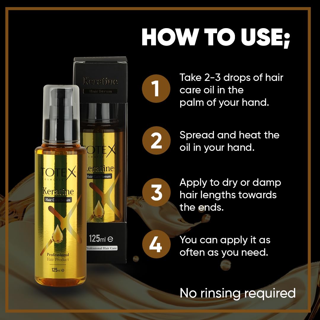 Totex Keratine Hair Care Serum 125ml