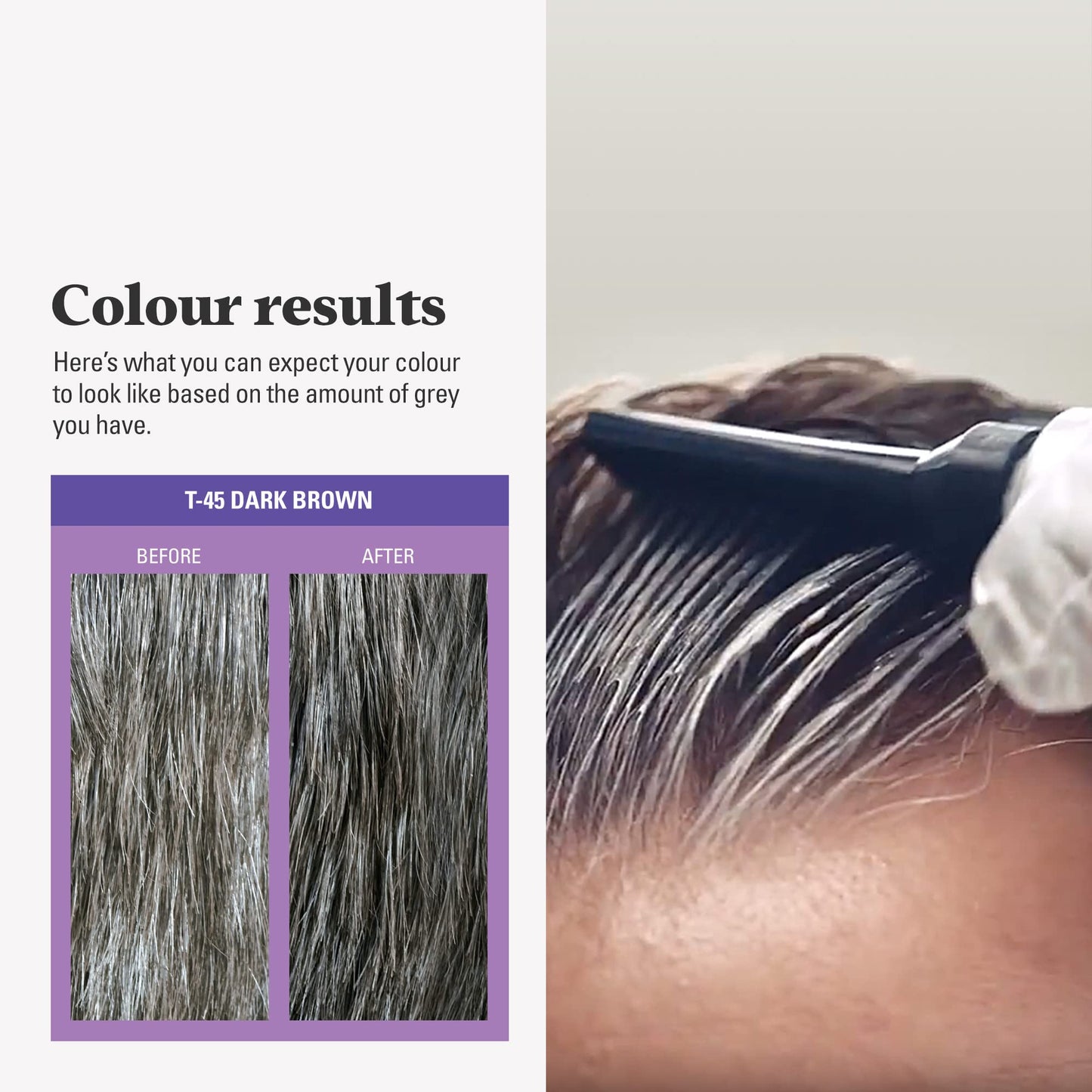 Just For Men Dark Brown T45 Touch of Grey 40g