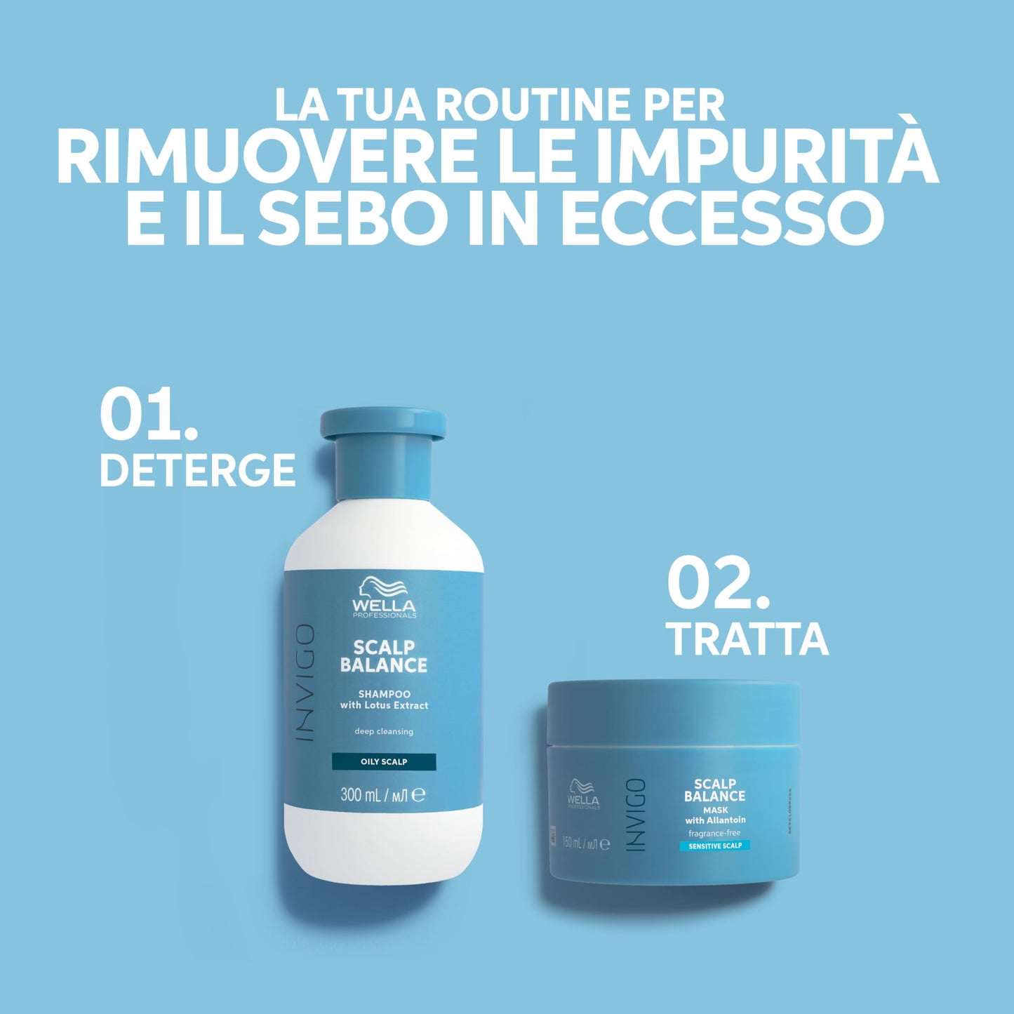 Wella INVIGO BAL. Szampon Oczyszczający 1000ml NEW