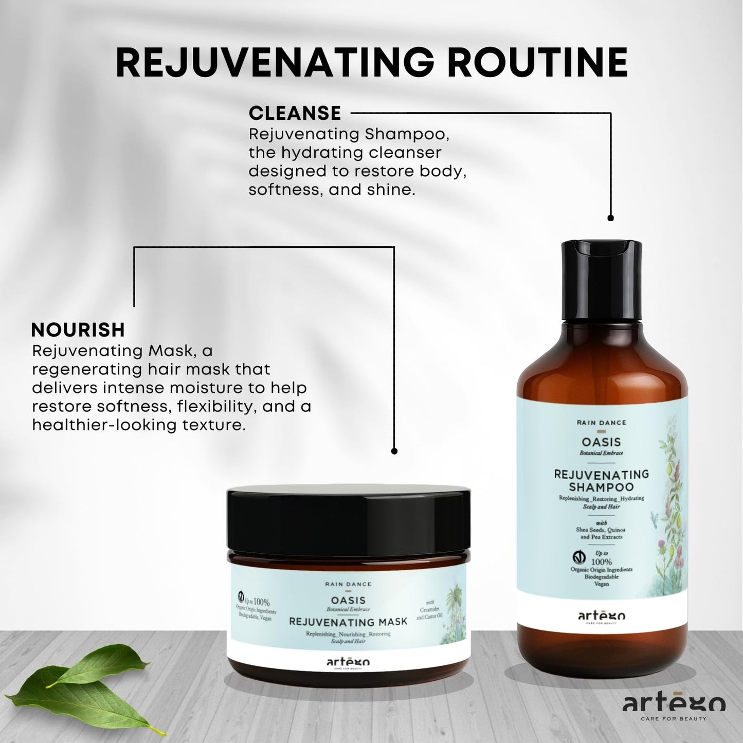 ARTEGO Rain Dance Oasis Rejuvenating Shamp. 1000ml