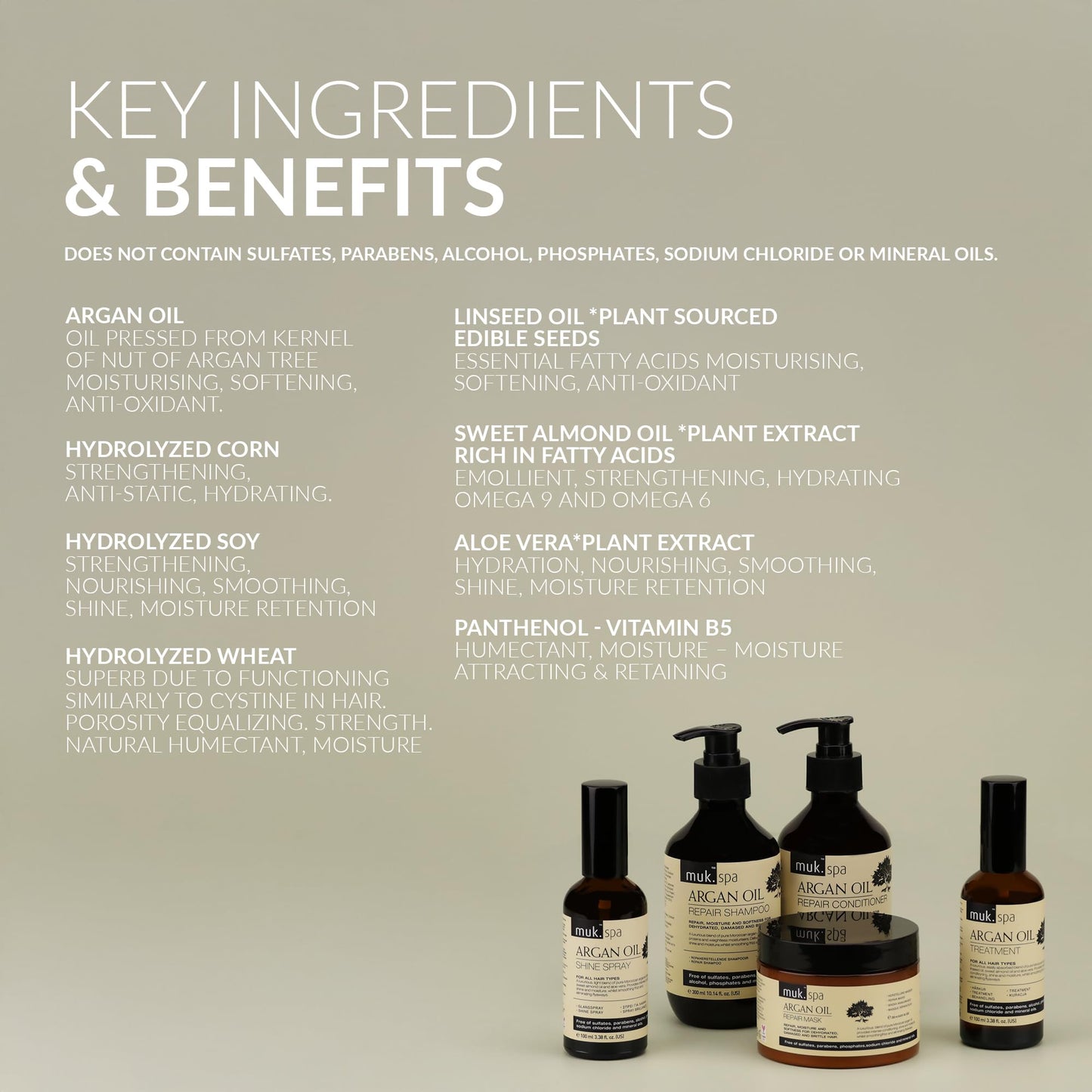 MUK Spa Argan Oil Repair Conditioner 300ml
