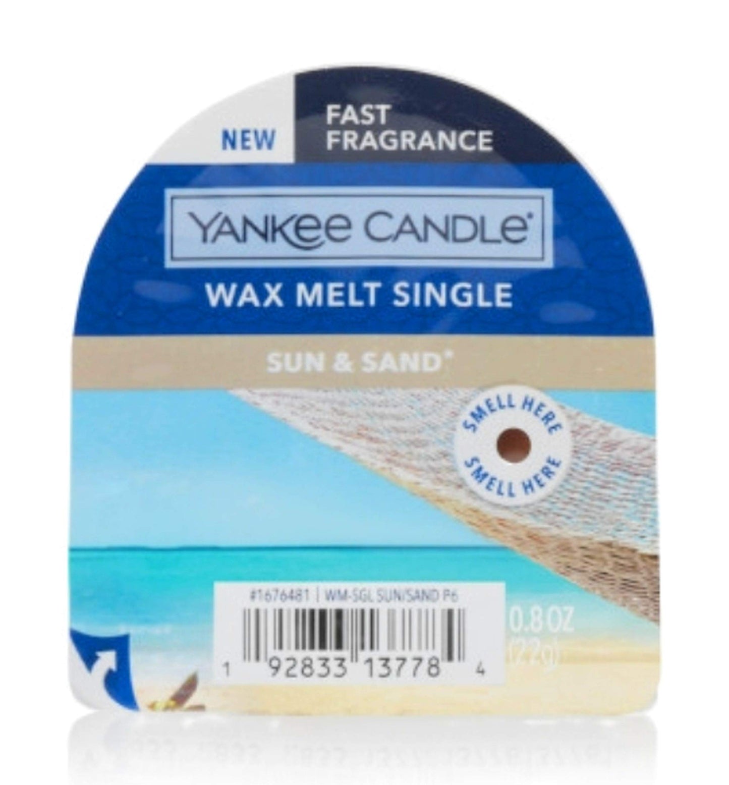 Yankee Candle Classic Wax Sun & Sand 22g