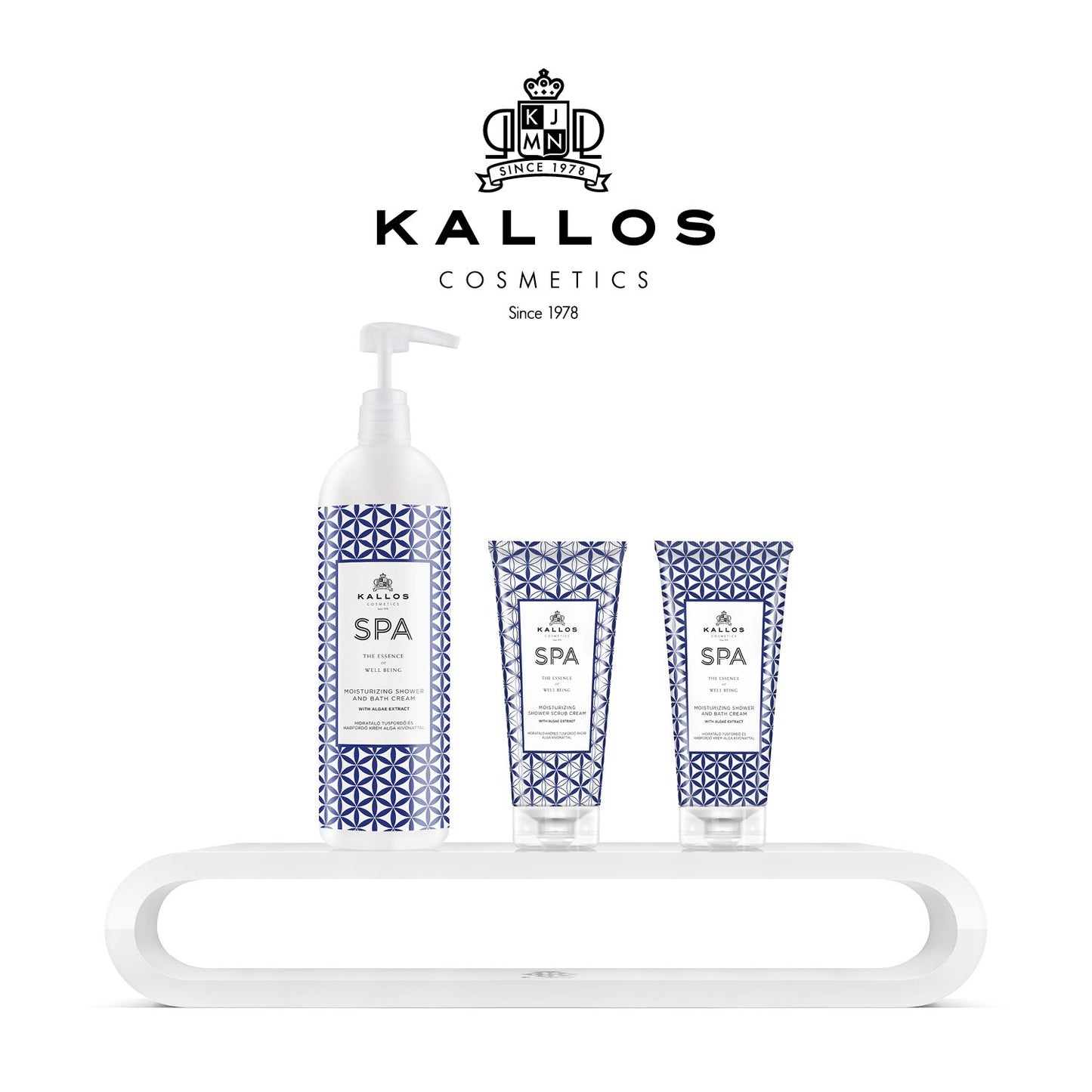 Kallos SPA Moisturizing Shower & Bath Cream 1000ml