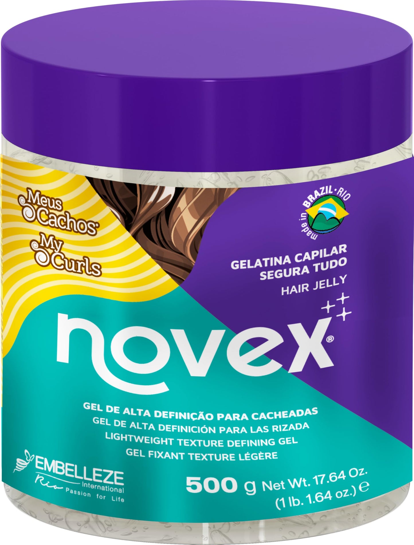 Novex My Curls Hair Jelly Gel 500g