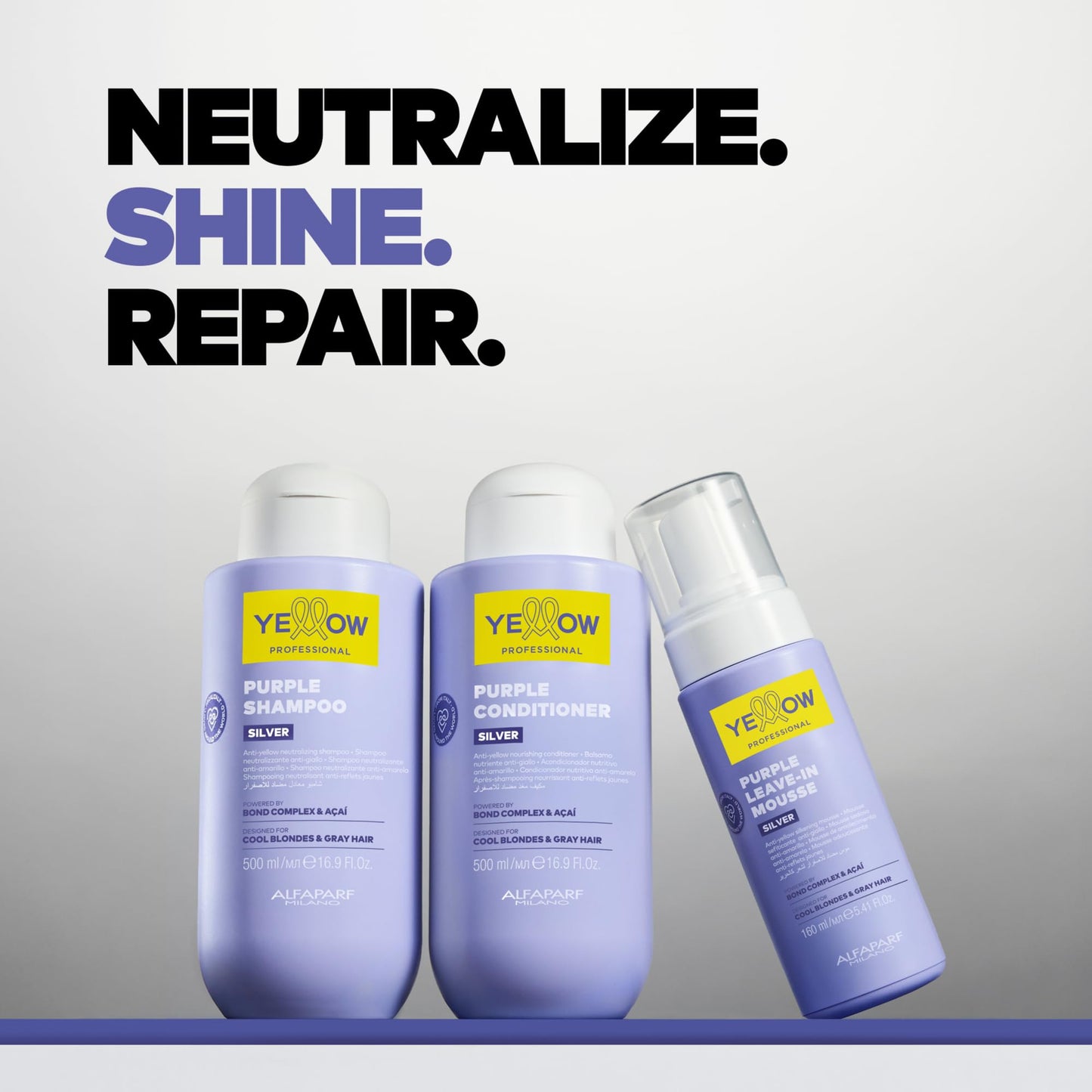 Alfaparf YELLOW Purple Silver Conditioner 500ml