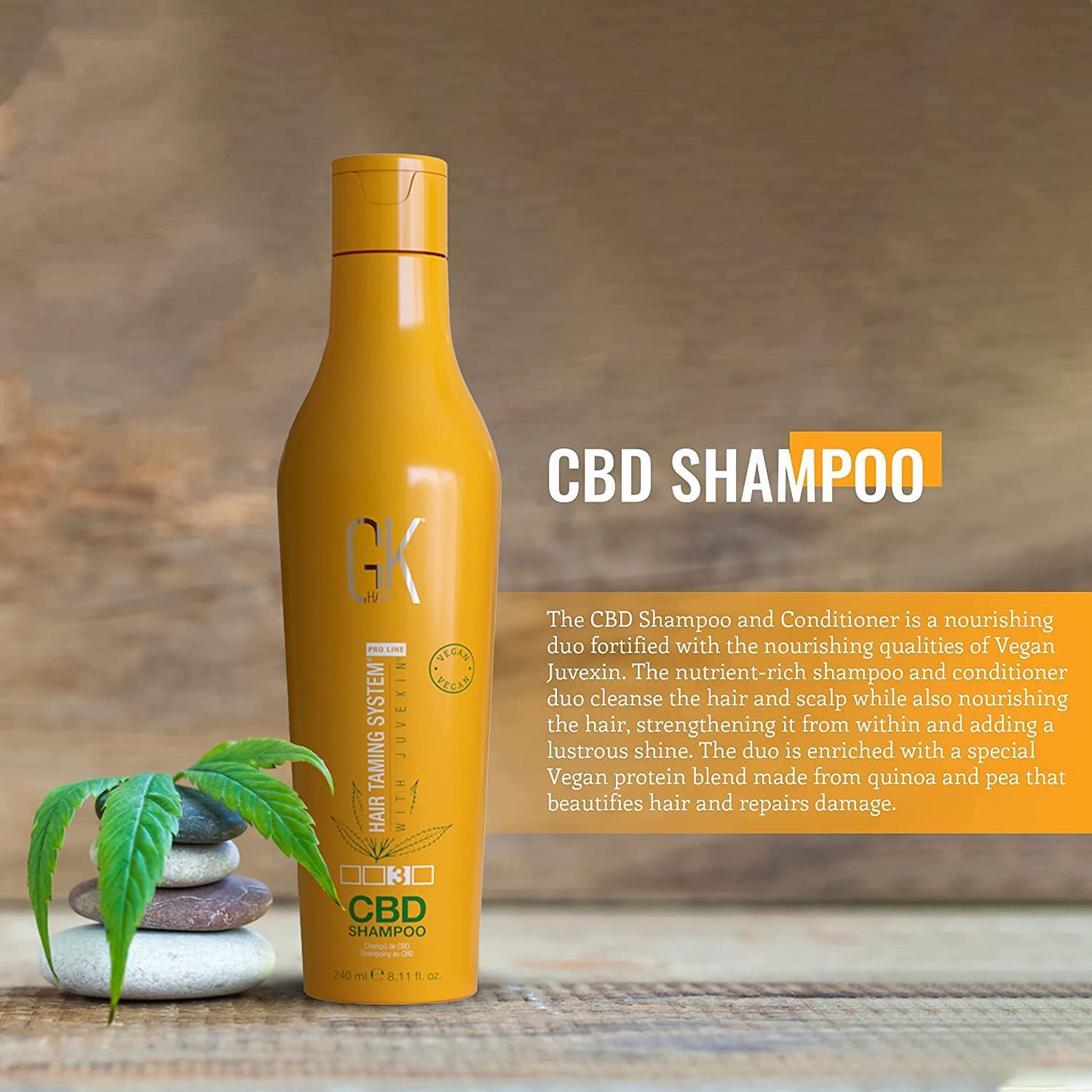 Global Keratin GKHair CBD Vegan Szampon 240ml