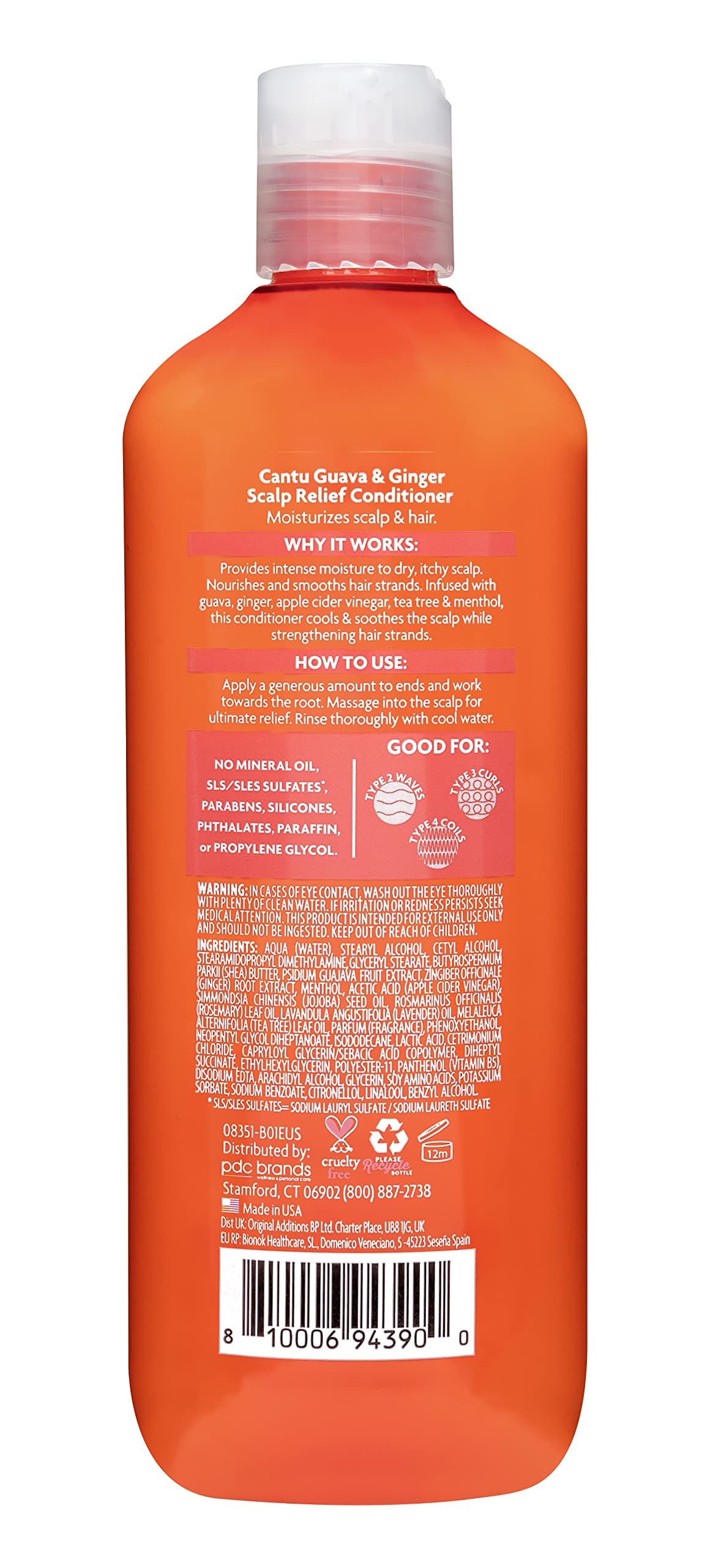Cantu Guava Scalp Relief Conditioner 400ml