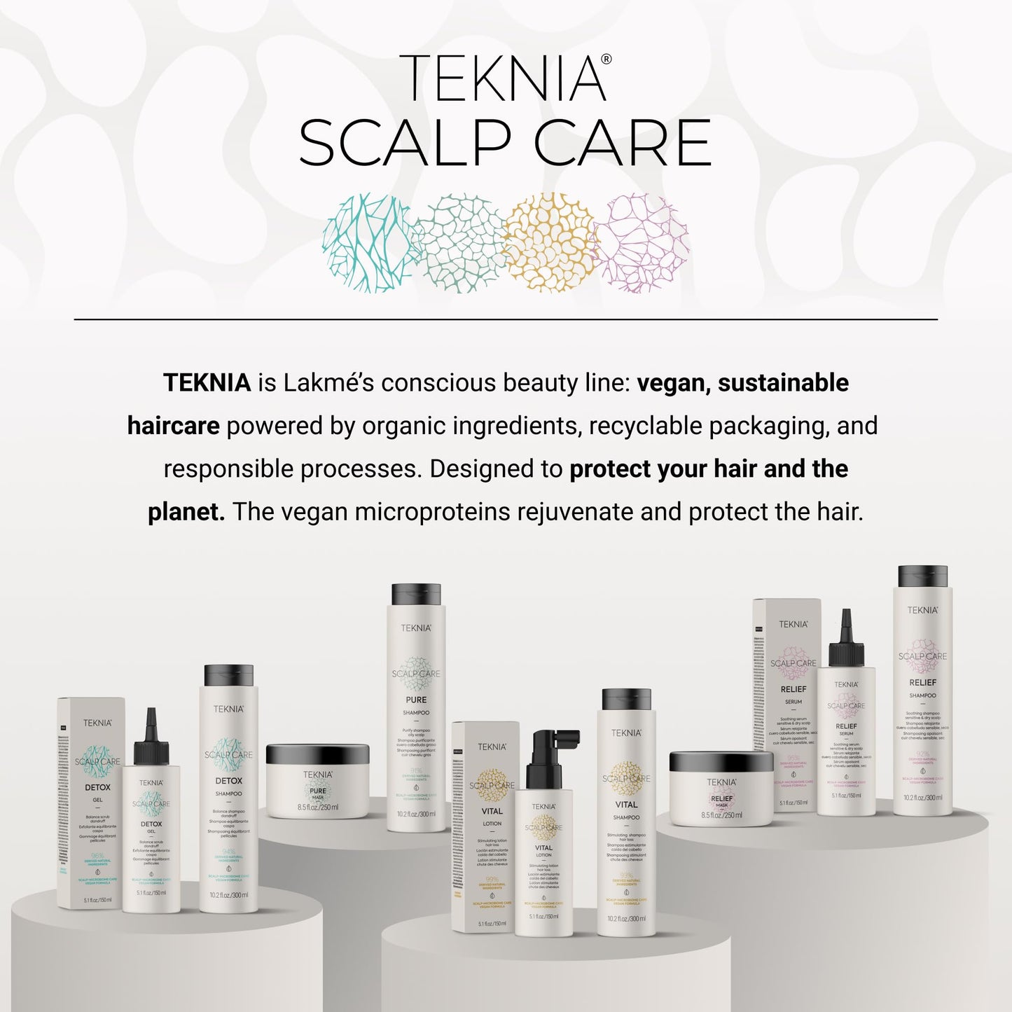 Lakme Teknia Scalp Care Vital Shampoo 300ml