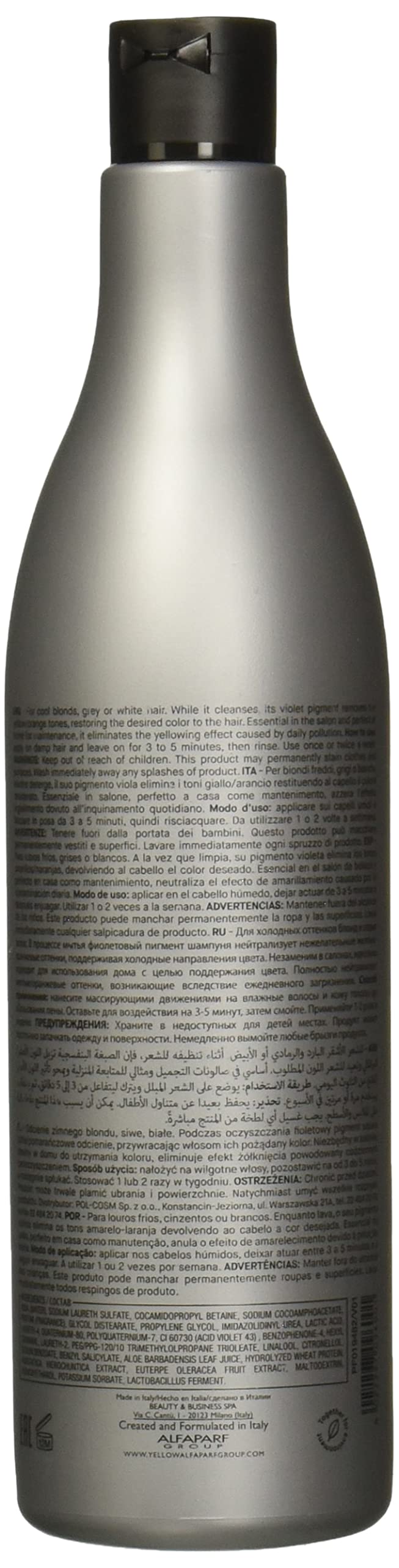 Alfaparf YELLOW Silver Szampon 500ml