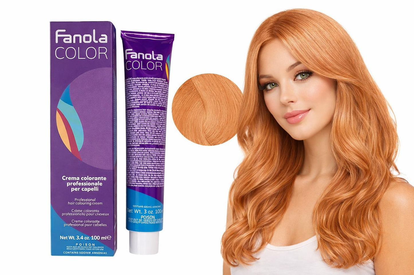 Fanola Farba 100 ml 10.41