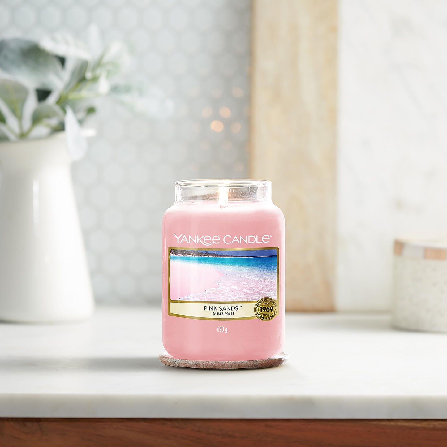 Yankee Candle Large Jar Pink Sands 623g