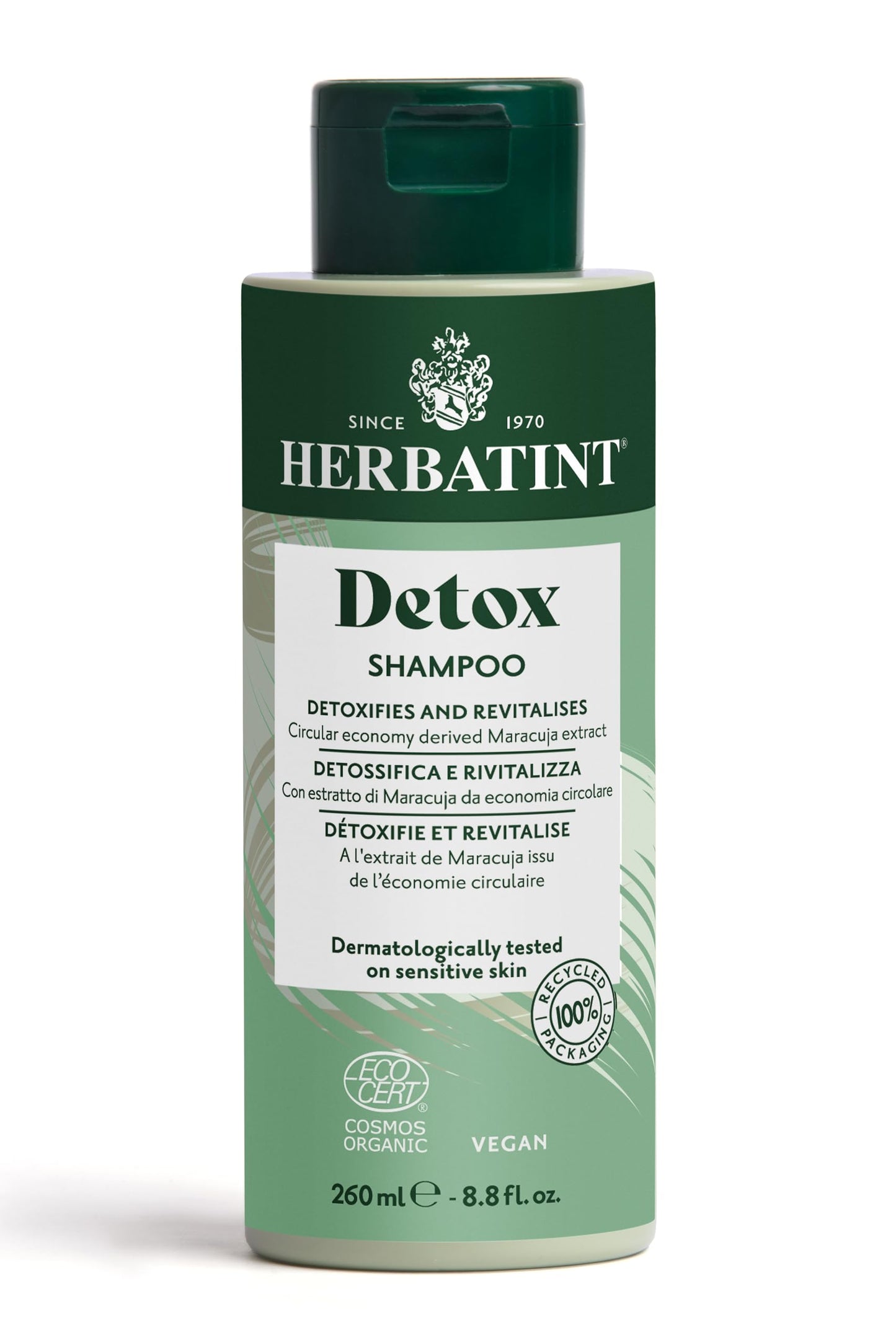 Herbatint Purifying Detox Shampoo 260ml