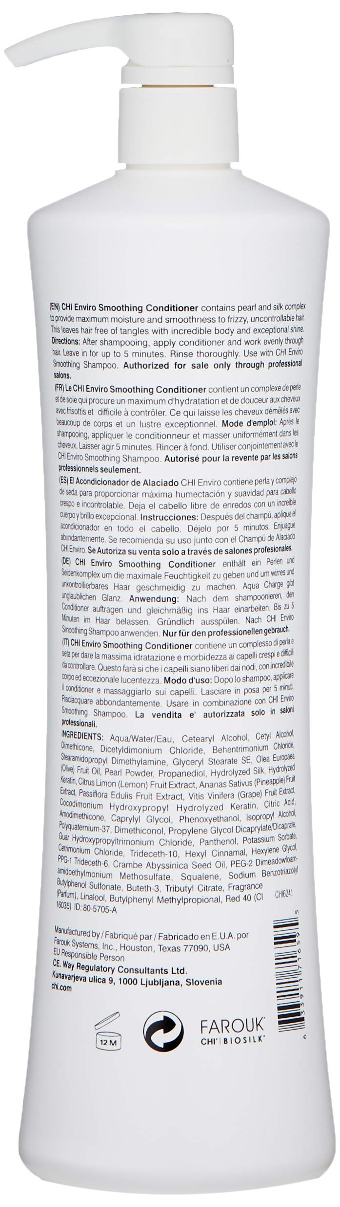 CHI Enviro Smoothing Conditioner 946ml