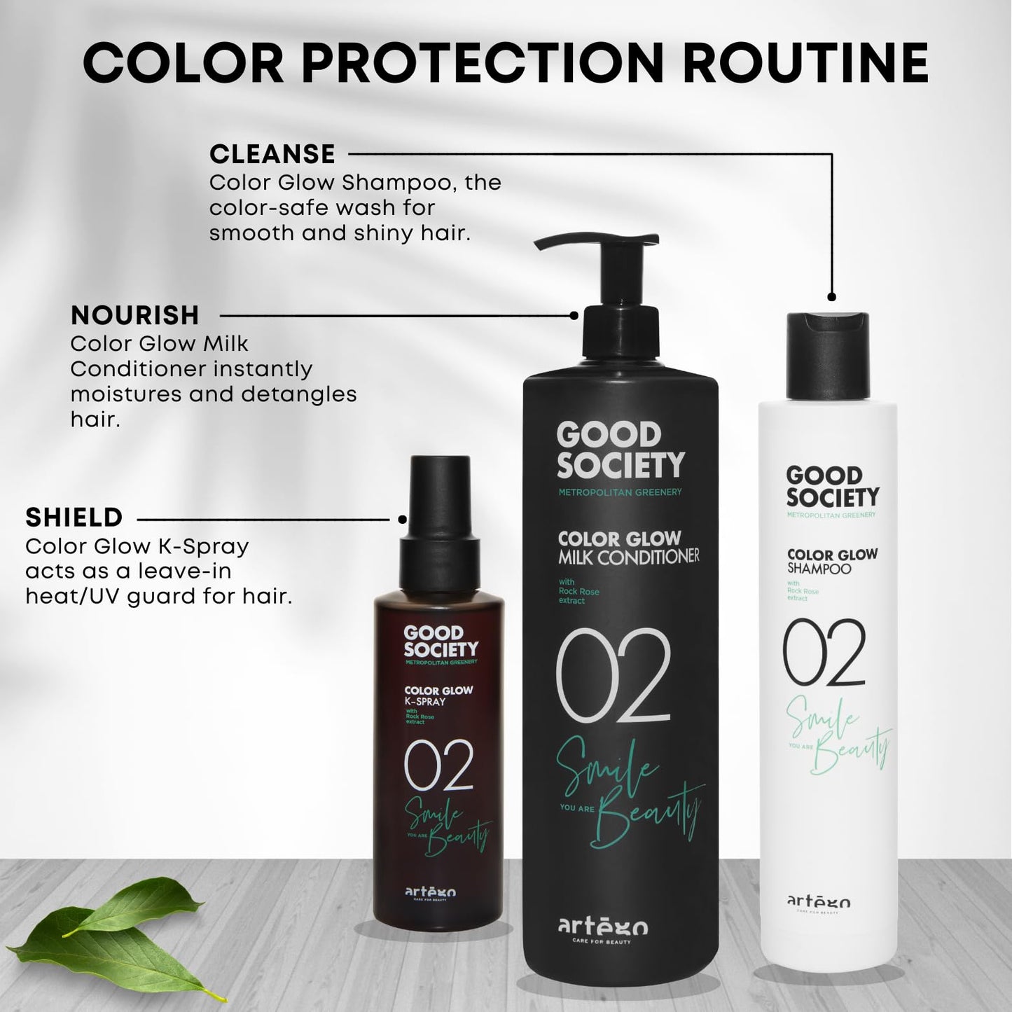 ARTEGO Good Society Color Glow 02 Odżywka 1000 ml