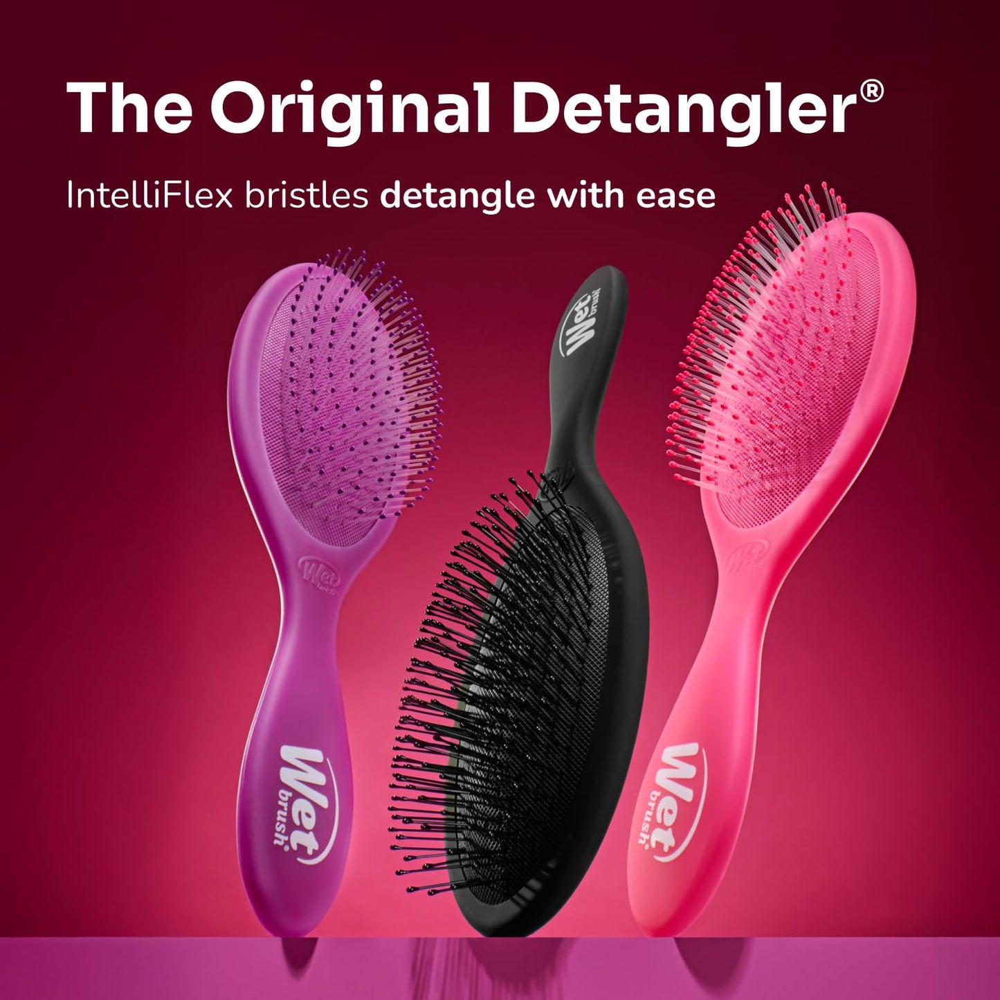 Wet Brush Original Detangler Safari Pink Leopard