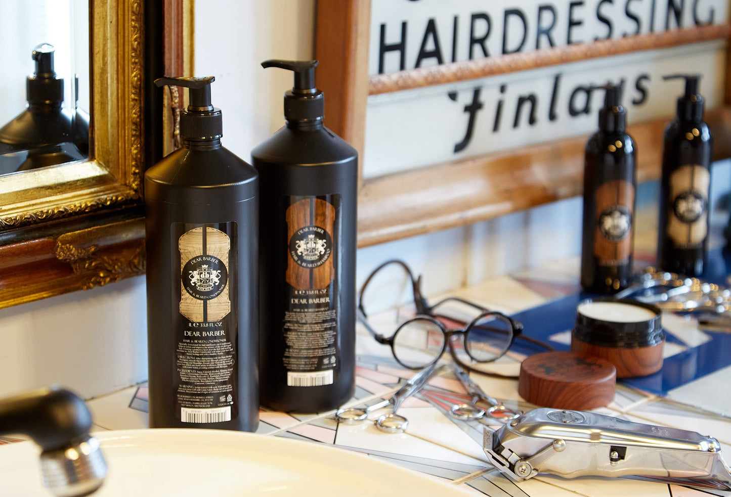 Dear Barber Odżywka męska z pompką 1000ml