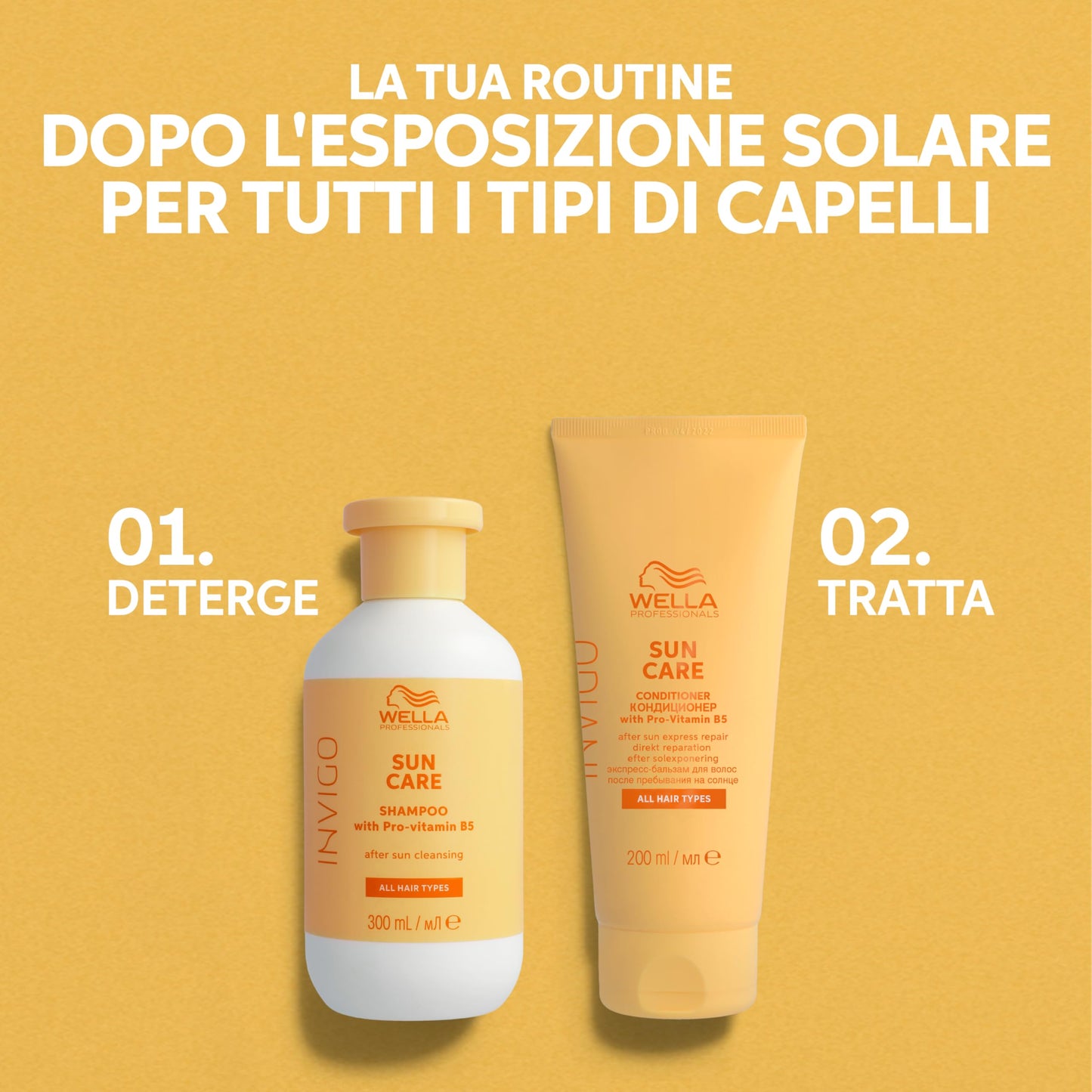 Wella INVIGO Sun Care Shampoo 300ml NEW