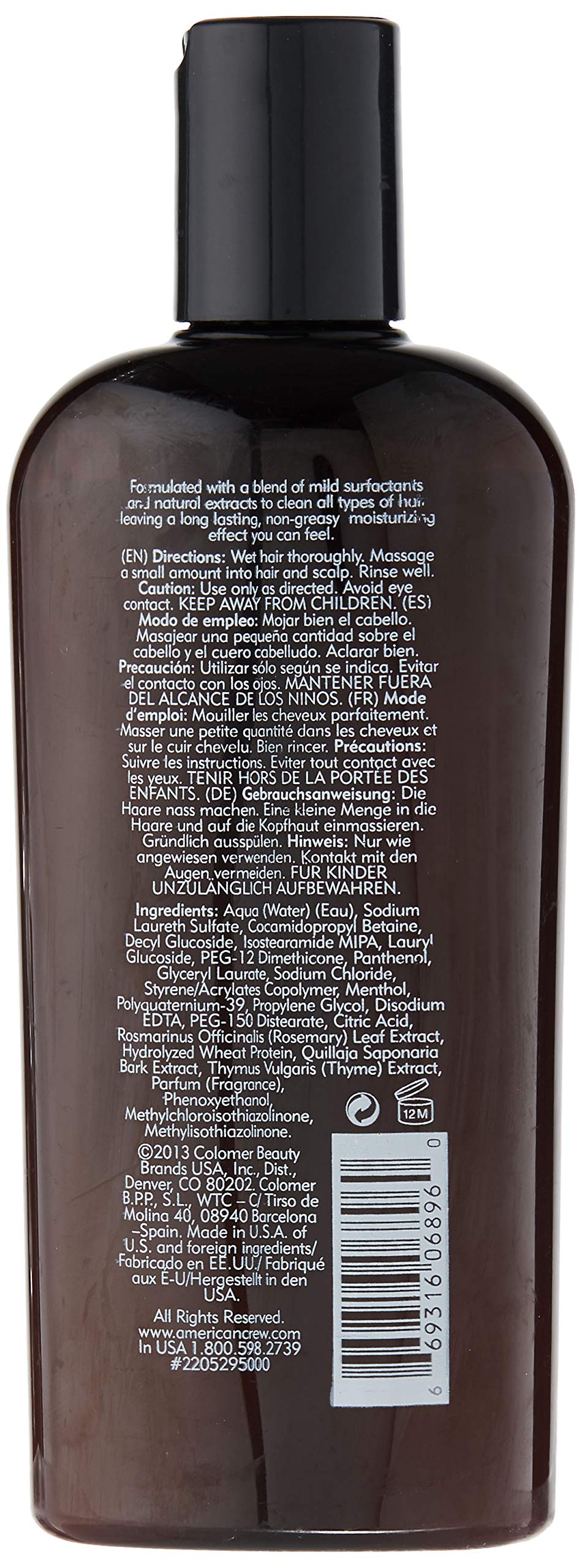 American Crew Daily Deep Moist. Szampon 250ml