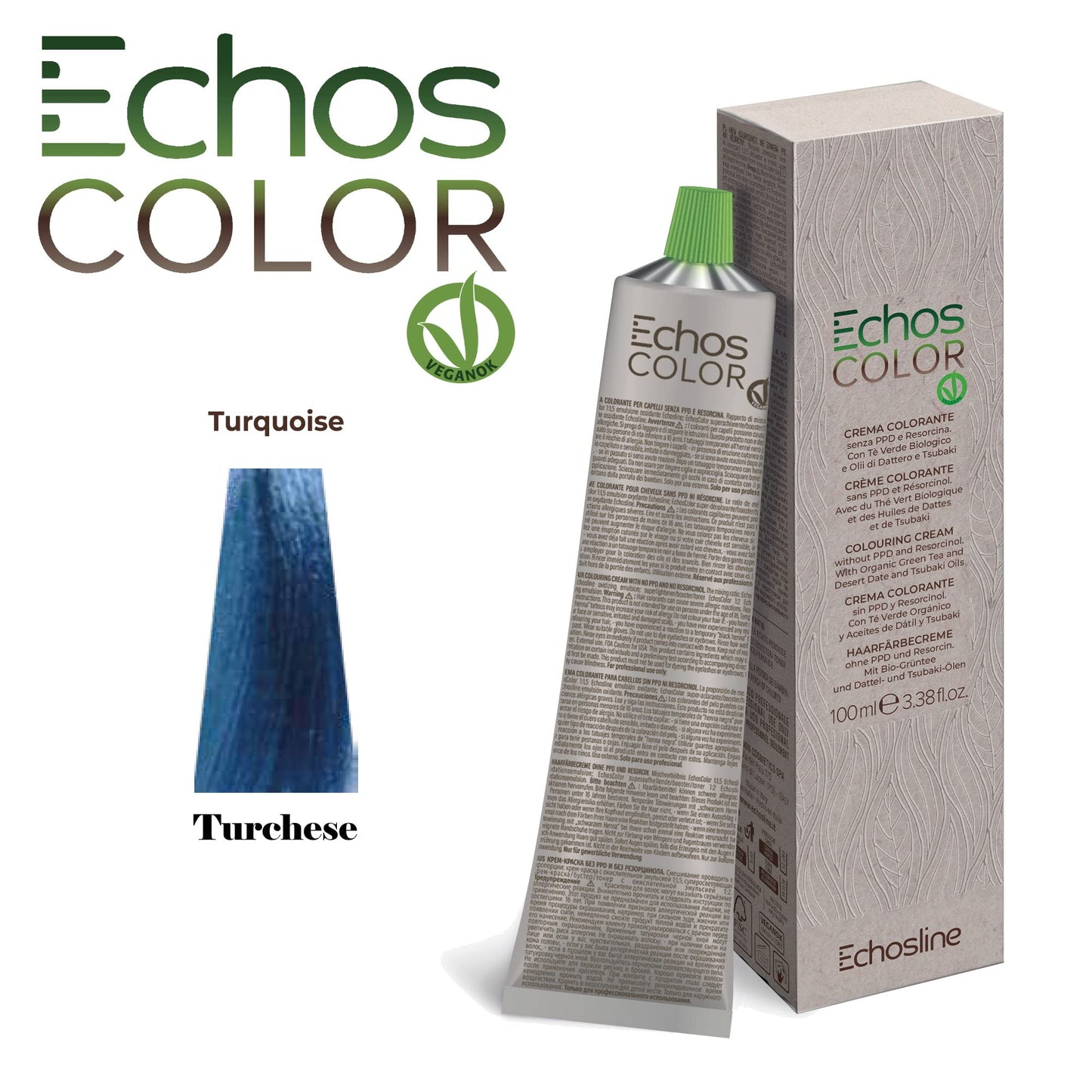 ECHOSLINE Echos Color TURQUOISE Farba 100ml