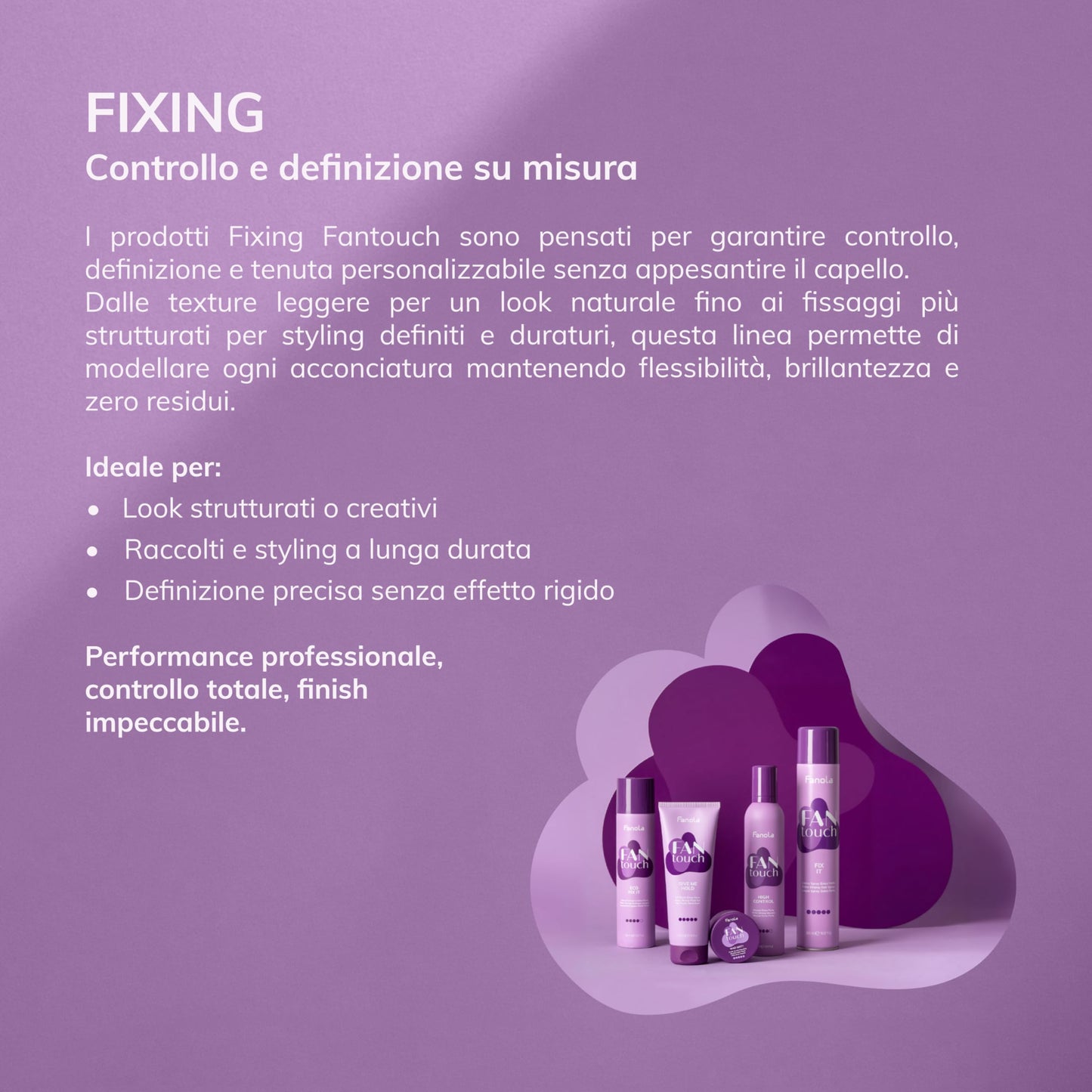 Fanola FanTouch Flexible Matt Paste 100ml