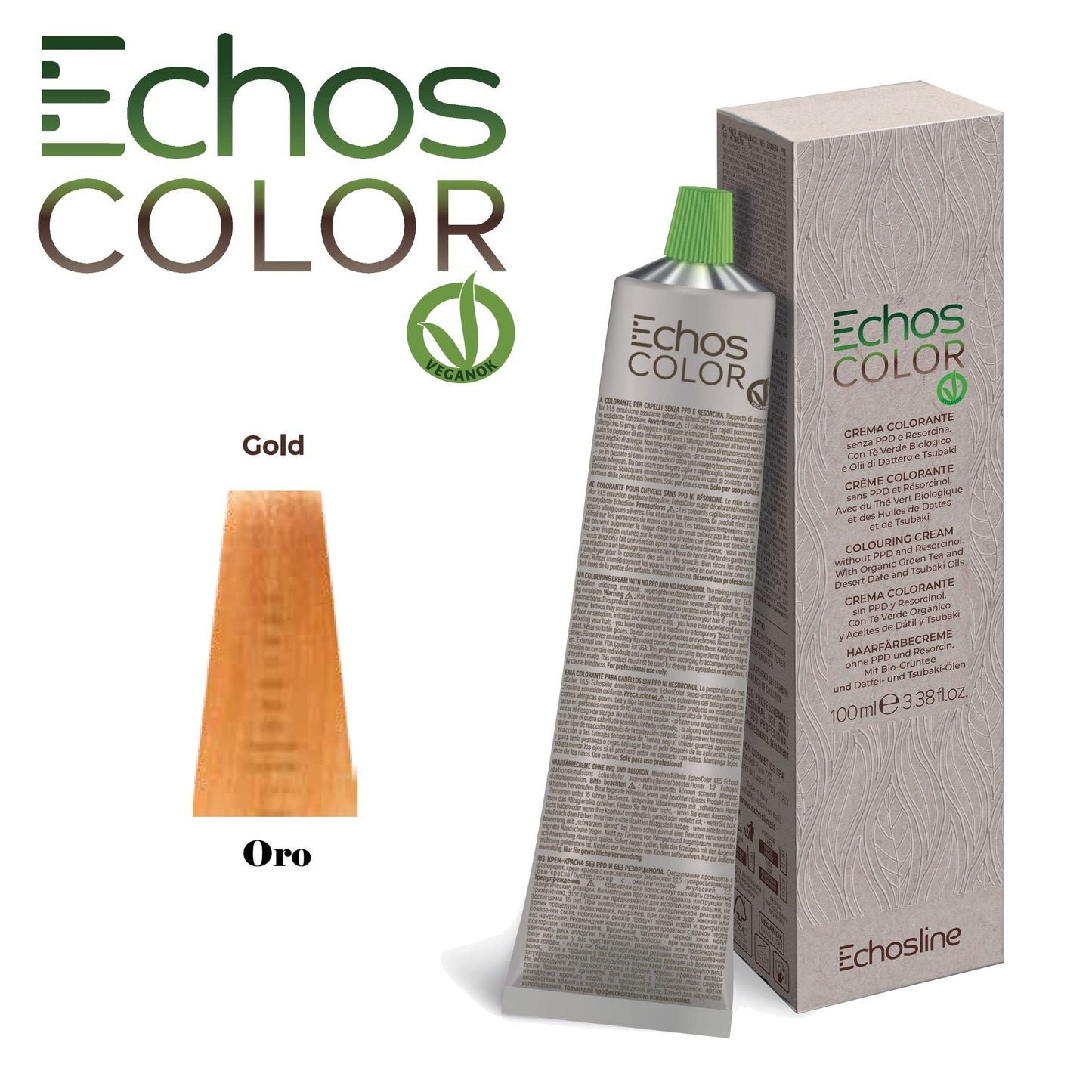 ECHOSLINE Echos Color GOLD DORATO Farba 100ml