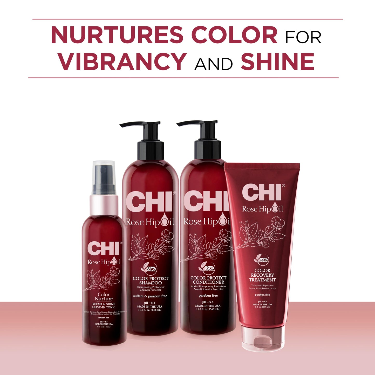 CHI Rose Hip Oi Recovery Treatment 237ml
