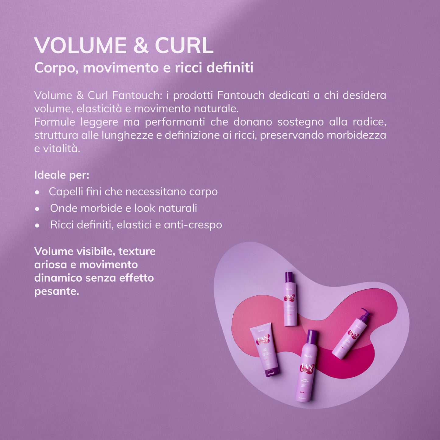Fanola FanTouch Volumizing Mousse 300ml