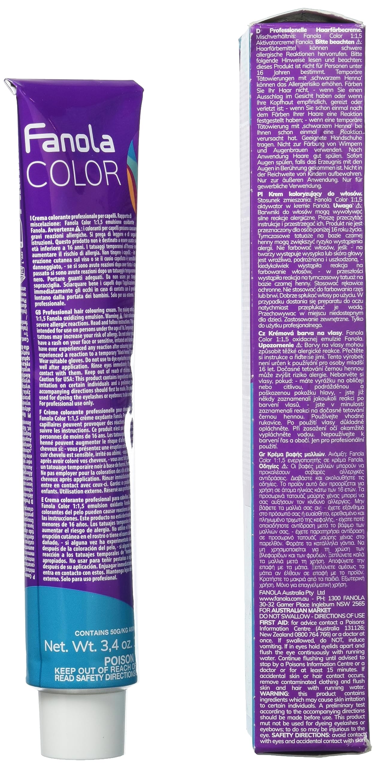 Fanola Farba 100 ml 7.0