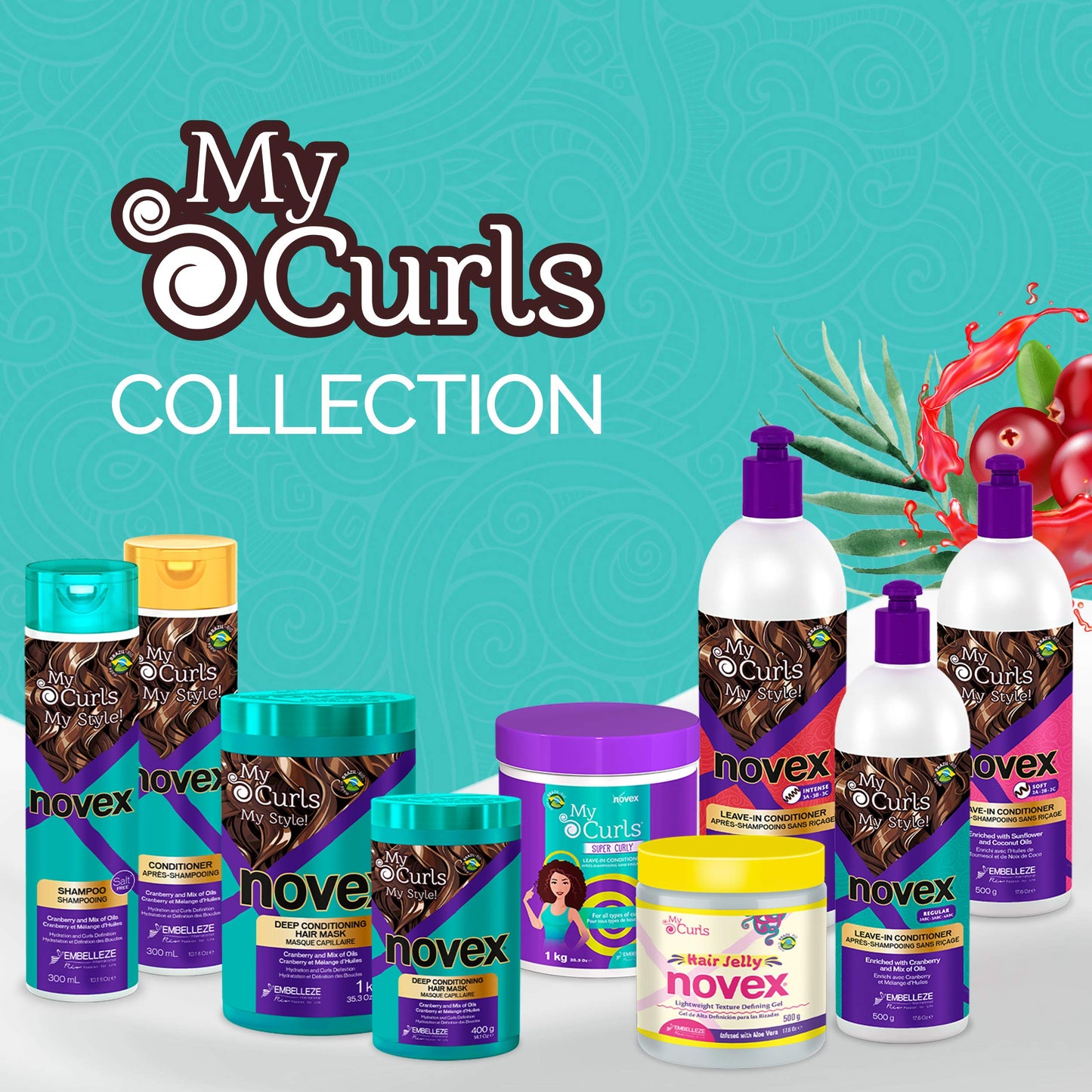 Novex My Curls Maska 400g
