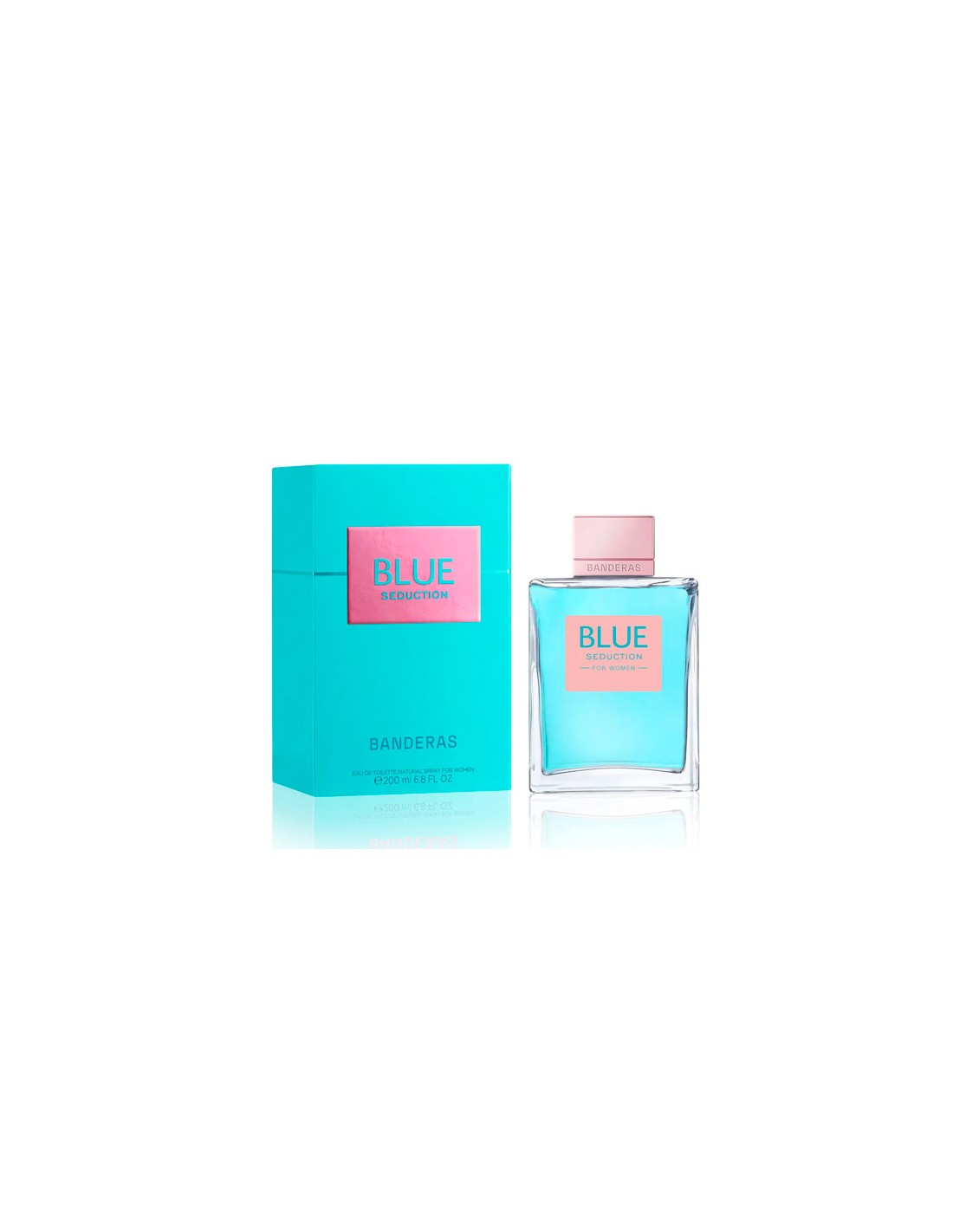 A. BANDERAS BLUE SEDUCTION WOMEN EDT SPRAY 200 ML