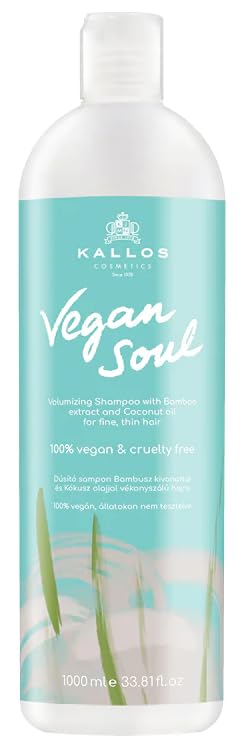 Kallos Vegan Soul Volumizing Shampoo 1000ml