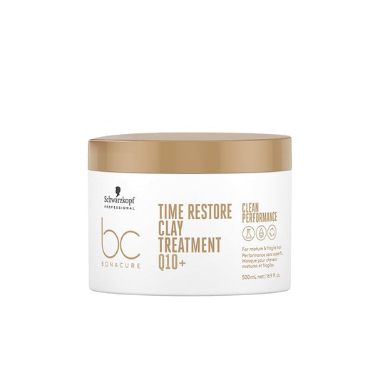 Schwarzkopf BC Time Restore Clay Q10+ Mask 500ml