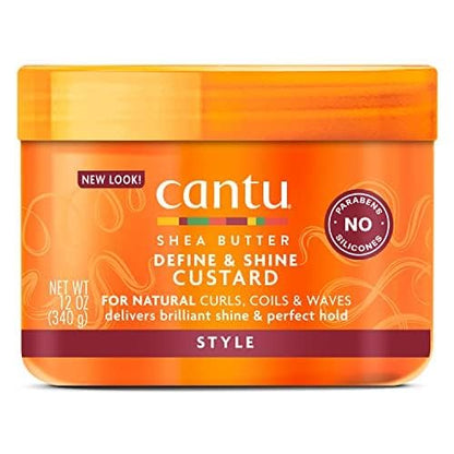 Cantu Shea Butter Define&Shine Custard Cream 340g
