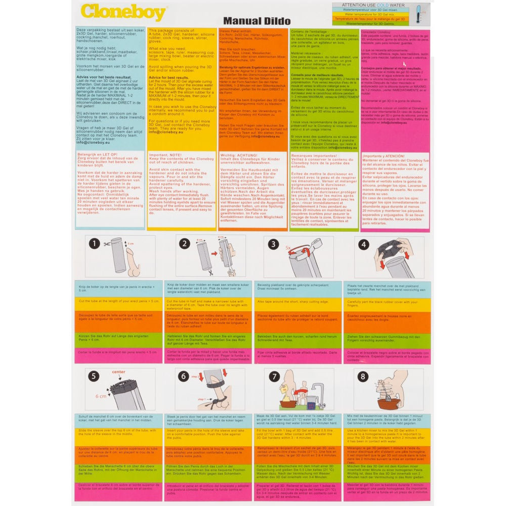 Cloneboy Vibrator Hot Pink Classic