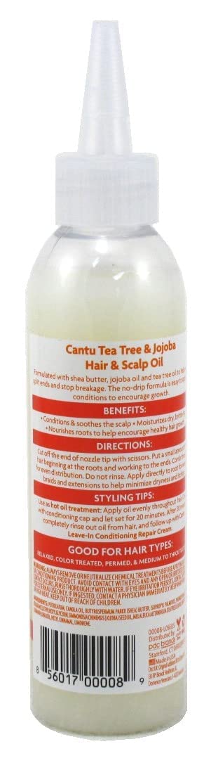 Cantu Shea Butter Tea Tree & Jojoba Hair Oil 177ml