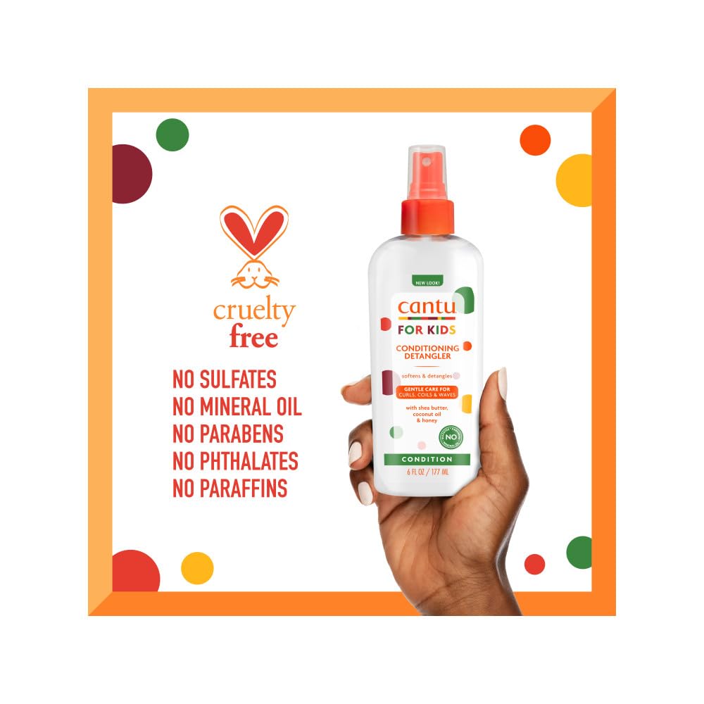 Cantu For Kids Conditioning Detangler 177ml