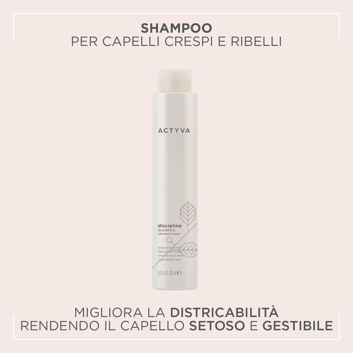 Kemon Actyva Disciplina Shampoo 250ml