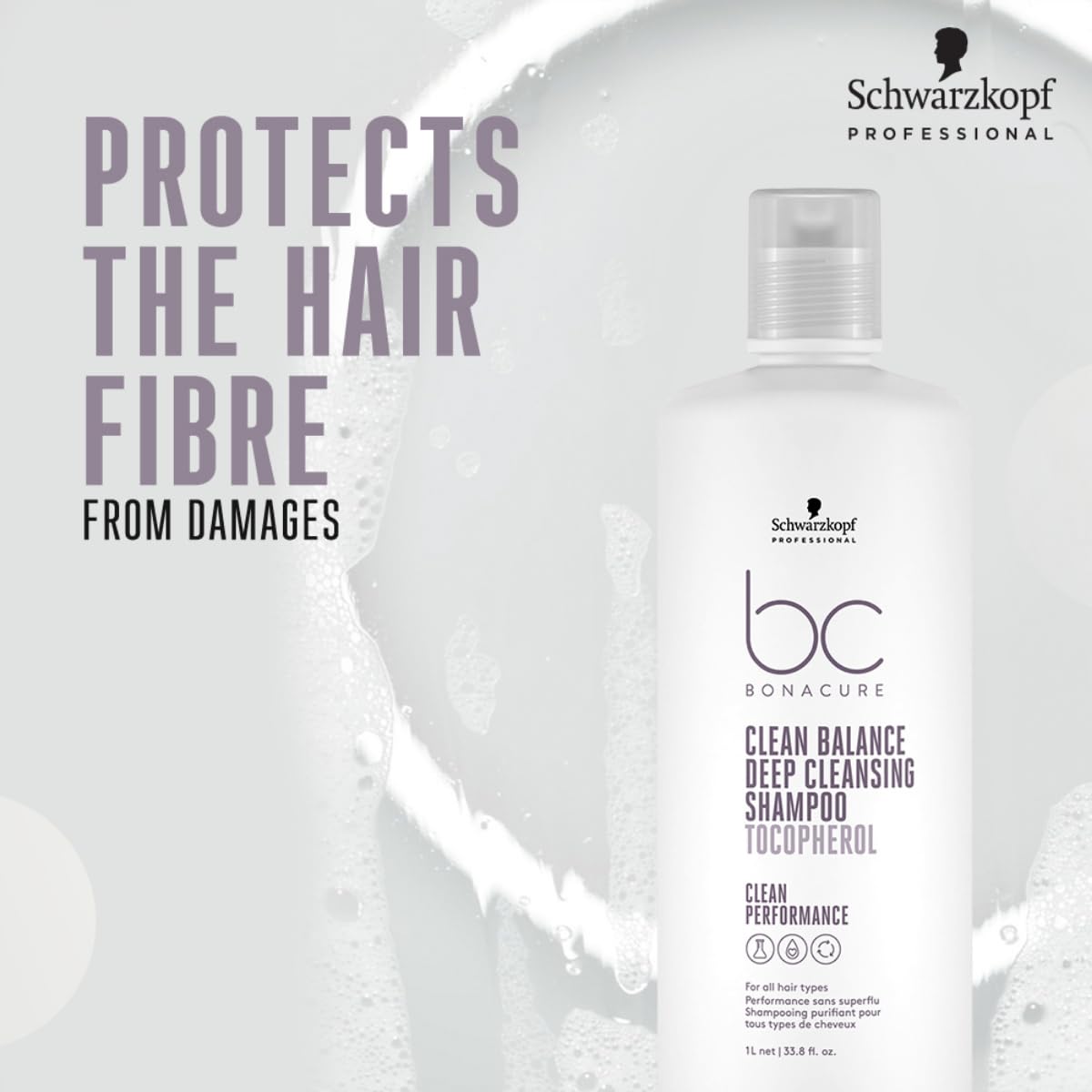 Schwarzkopf BC Clean Balance Shampoo 1000ml