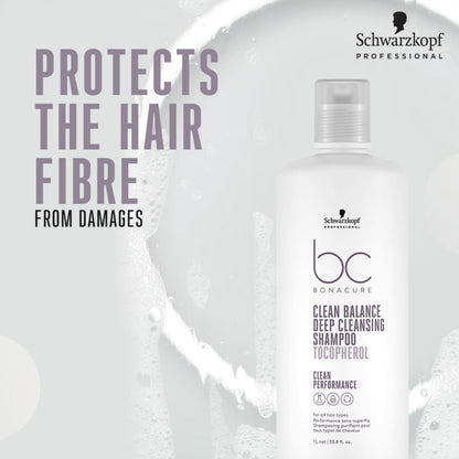 Schwarzkopf BC Clean Balance Shampoo 1000ml