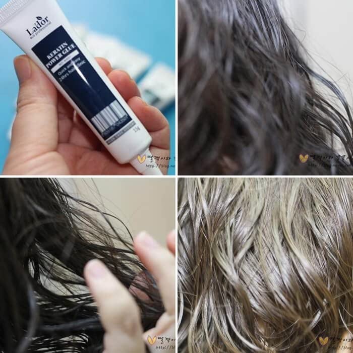 Lador Keratin Power Glue Leave-In Treatment 4x15g